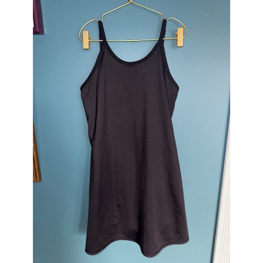 Aeropostale Black Mini Slip Dress with Thin Straps